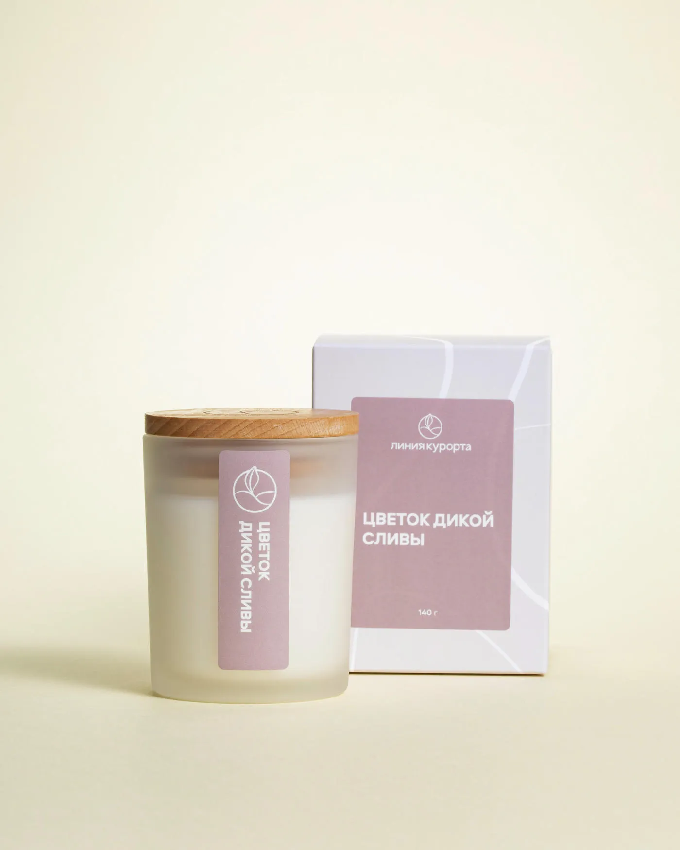 Аромасвеча «Цветок дикой сливы»