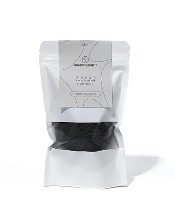 Спонж для умывания «Бамбуковый уголь»