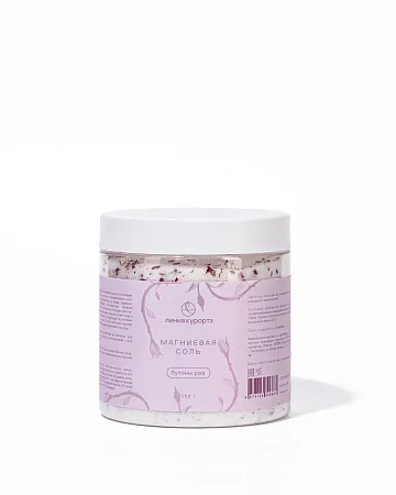 Магниевая соль с бутонами роз