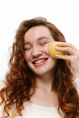 Спонж для умывания «Экстракт имбиря»