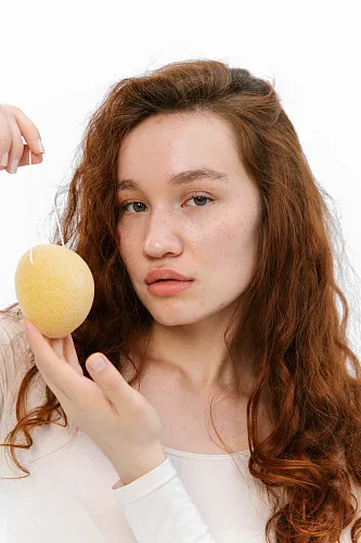 Спонж для умывания «Экстракт имбиря»