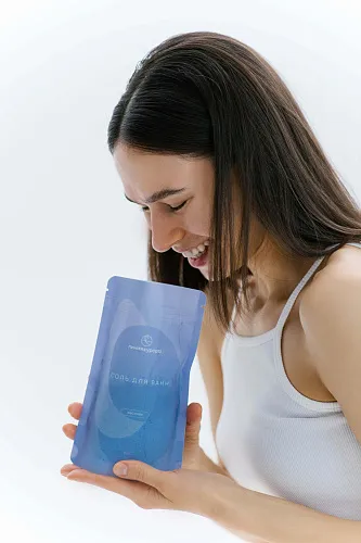 Соль для ванн «Василек»