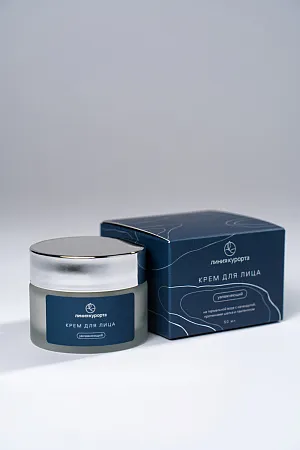 Крем для лица «Увлажняющий крем на термальной воде с календулой, аминокислотами шелка и пантенолом»