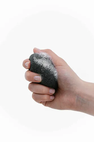 Спонж для умывания «Бамбуковый уголь»