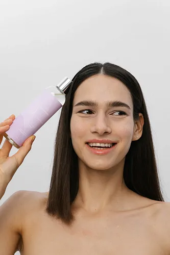 Био-шампунь «Защита цвета и блеск»