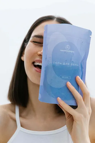 Соль для ванн «Василек»