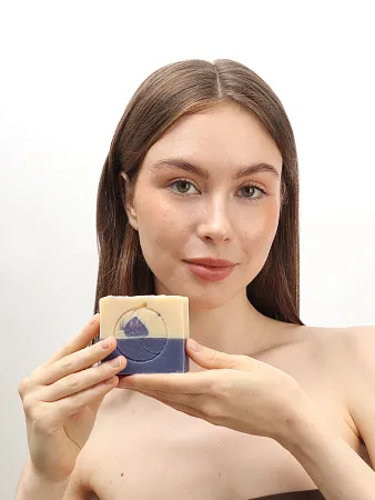 Мыло «Молоко и ежевика»