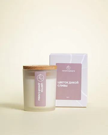Аромасвеча «Цветок дикой сливы»