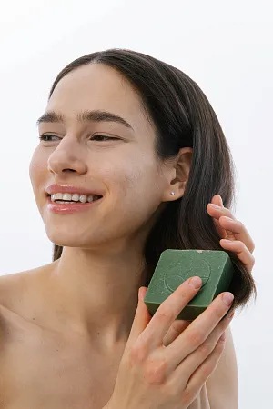 Твердый шампунь «Хмель и крапива»