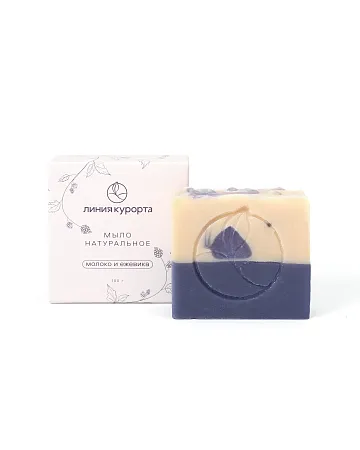 Мыло «Молоко и ежевика»