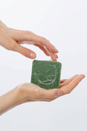 Твердый шампунь «Хмель и крапива»