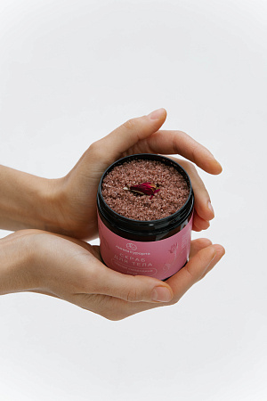 Скраб "Черная смородина и роза"