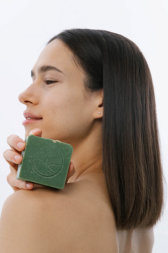 Твердый шампунь «Хмель и крапива»