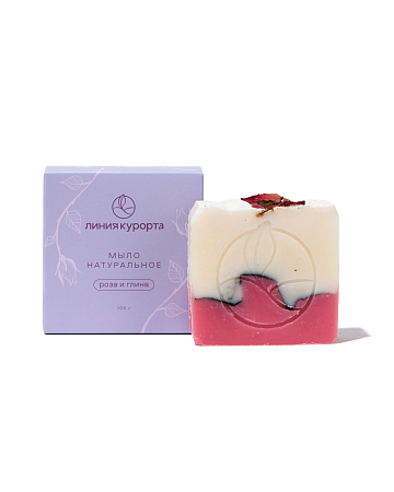 Мыло "Роза и глина"