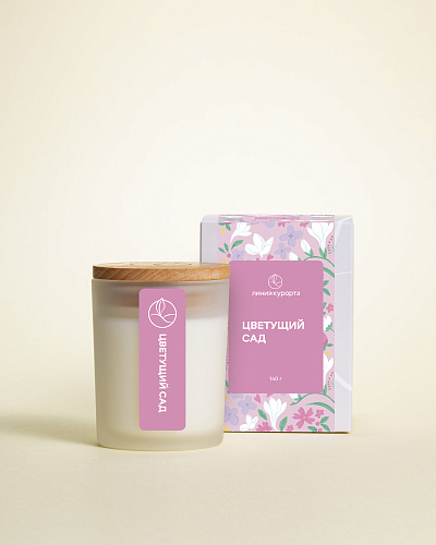 Аромасвеча «Цветущий сад»