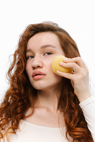 Спонж для умывания «Экстракт имбиря»